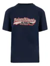 Autry X Maison Kitsune Cotton T-shirt In Blue