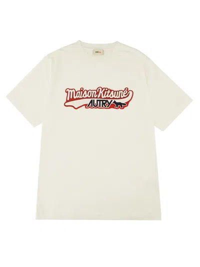 AUTRY X MAISON KITSUNE LOGO T-SHIRT