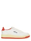 Autry X Maison Kitsune Sneakers Red In Multi