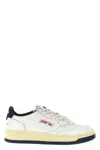 Autry Maison Kitsuné Medalist Low Sneakers In White
