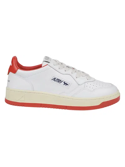 AUTRY X MAISON KITSUNE MEDALIST LOW TOP SNEAKERS