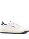 Autry X Maison Kitsune Medialist Low Sneakers In Blue