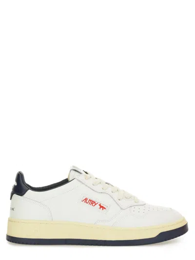 Autry X Maison Kitsune Autry X Maison Kitsuné Sneaker "medalist" Low In White