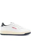 Autry X Maison Kitsune Medialist Low Sneakers In Blue