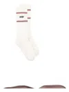 Autry X Maison Kitsune Autry X Maison Kitsuné Socks With Logo In Multi