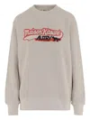 Autry X Maison Kitsune Sweaters Light And Natural In Brown