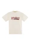 Autry X Maison Kitsune Logo T-shirt In White