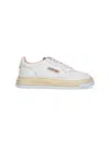 Autry Medalist Low Vintage X Mihara Yasuhiro White Sneakers With Handcrafted Sole In Leather Man In White