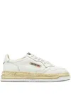 Autry X Maison Mihara Yasuhiro Medialist Low Super Vintage Sneakers In White