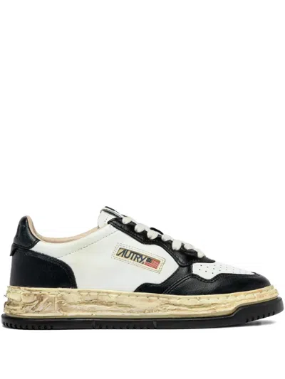 Autry X Mihara Yasuhiro Low-top Medalist Sneakers In Black
