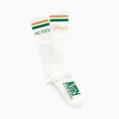 Autry X Staple Socks In White
