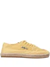 Autry Yellow Low Top Sneakers In Yellow