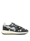 Autry Wind Reel Sneakers With Interchangeable Laces In Azul