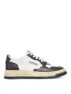 Autry Two-tone Leather Mihara Yasuhiro Sneakers In Black
