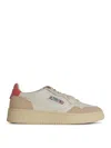 Autry Round Head Low-cut Sneakers In White