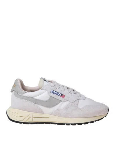 Autry Suede Trainers In White