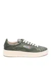 Autry Dallas Leather Sneakers In Dark Green