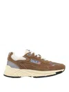Autry Low Medalist Urban Running Sneakers In Brown