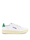 Autry Medalist Low-top Sneakers With Contrast Heel Tab In Blanco