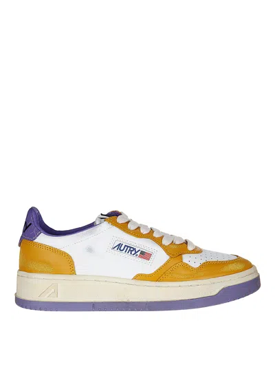 Autry Leather Sneakers In Multicolour