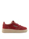 Autry Round Head Low-cut Casual Shoes In Red