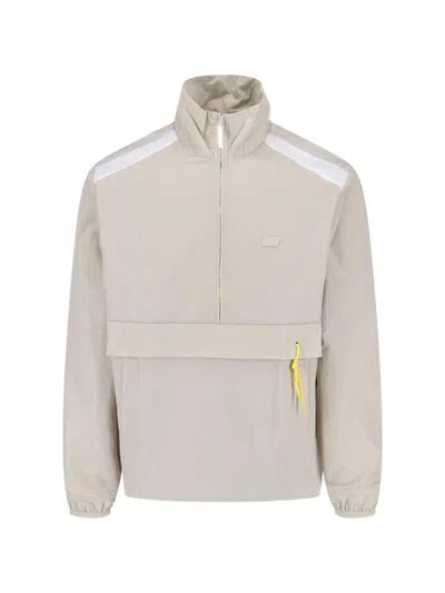 Autry Zip Jacket In Neutral
