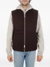 Autry Zip Pocket Gilet In Black