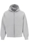 Autry Grey Hoodie With Tonal Logo Embroidery In Grey