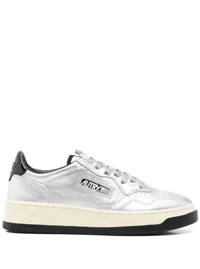 Autry Sneakers Medalist In Metallic