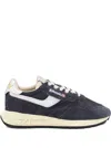 Autry 'reelwind' Blue Low Top Sneakers With Logo Patch On Tongue And Side And Logo Lettering On The Heel In Blue