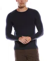Autumn Cashmere Basic Cashmere Crewneck Sweater In Blue