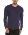Autumn Cashmere Basic Cashmere Crewneck Sweater In Blue