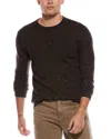 Autumn Cashmere Basic Cashmere Crewneck Sweater In Brown