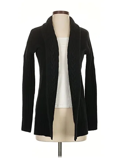 Pre-owned Autumn Cashmere Cardigan Sweater In Black
