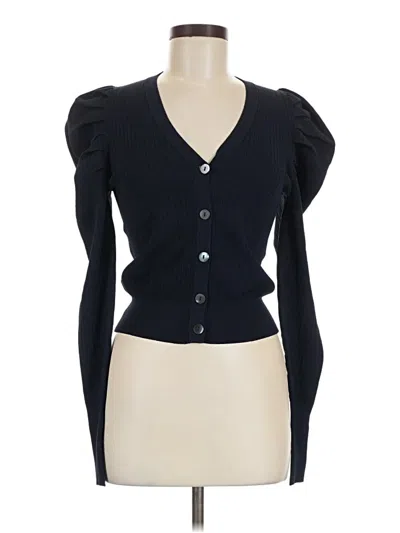 Pre-owned Autumn Cashmere Cardigan Sweater In Black