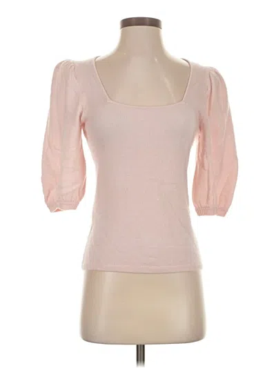 Pre-owned Autumn Cashmere Cardigan Sweater In Pink