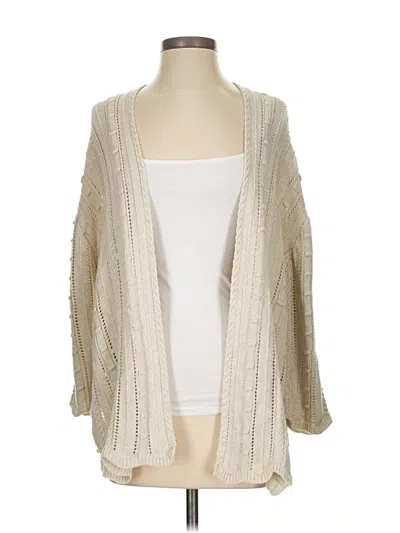 Pre-owned Autumn Cashmere Cardigan Sweater In White