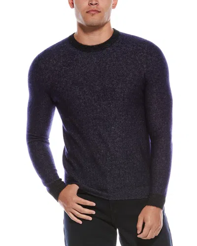 Autumn Cashmere Cashmere & Silk-blend Crewneck Sweater In Gray
