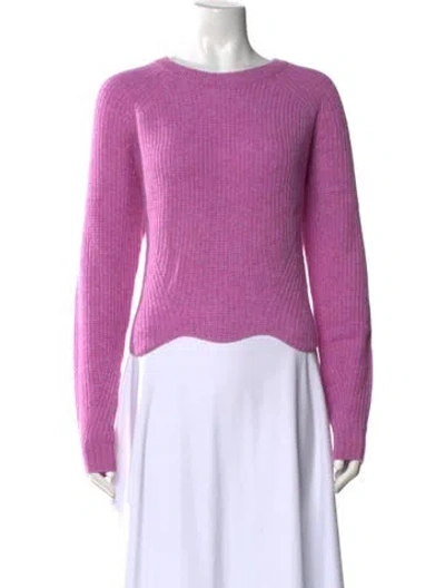 Pre-owned Autumn Cashmere Cashmere Bateau Neckline Sweater W/ Tags In Purple