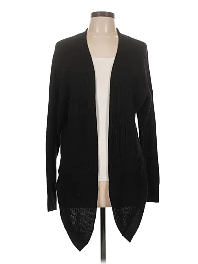 Pre-owned Autumn Cashmere Cashmere Cardigan Sweater In Black