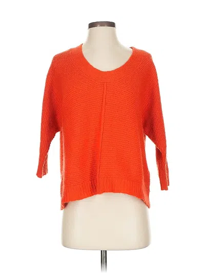 Pre-owned Autumn Cashmere Cashmere Cardigan Sweater In Red