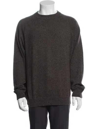 Pre-owned Autumn Cashmere Cashmere Crew Neck Pullover In Multicolor