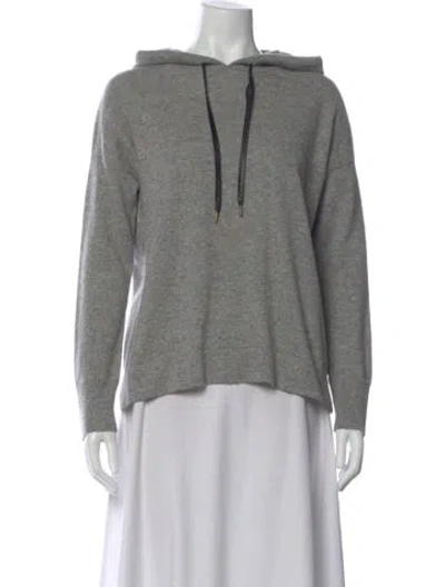 Pre-owned Autumn Cashmere Cashmere Crew Neck Sweater In Gray