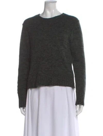 Pre-owned Autumn Cashmere Cashmere Crew Neck Sweater In Gray