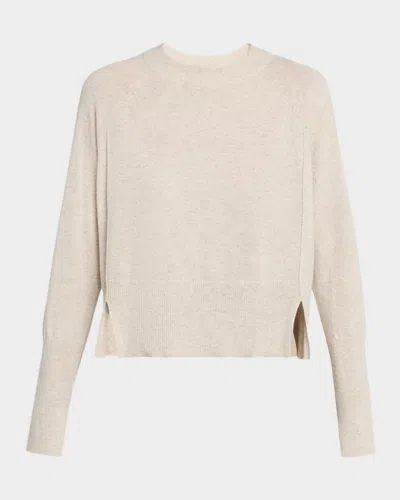 Autumn Cashmere Cashmere Crewneck Sweater In Neutral
