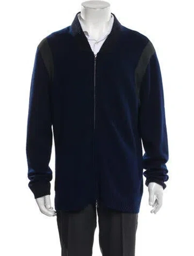 Pre-owned Autumn Cashmere Cashmere Jacket In Blue