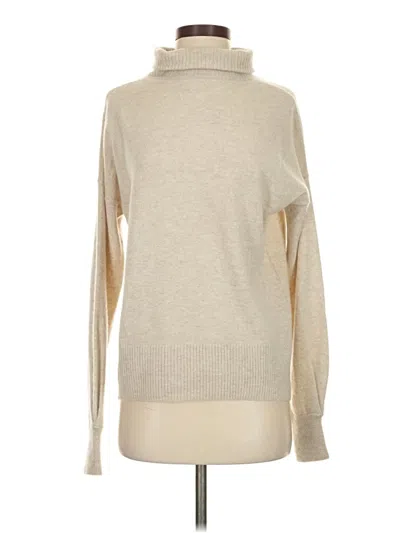 Pre-owned Autumn Cashmere Cashmere Pullover Sweater In Brown