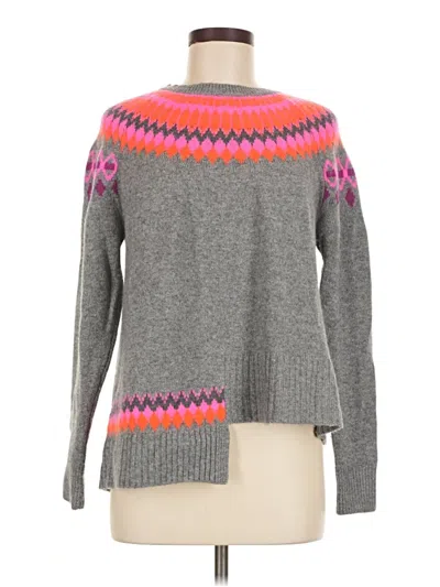 Pre-owned Autumn Cashmere Cashmere Pullover Sweater In Gray