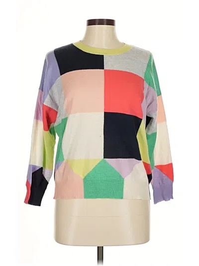 Pre-owned Autumn Cashmere Cashmere Pullover Sweater In Green