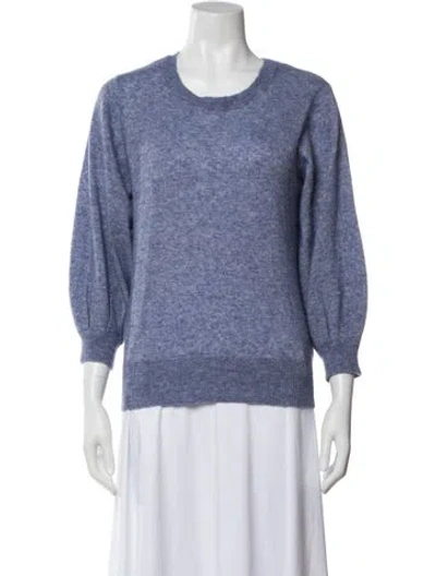 Pre-owned Autumn Cashmere Cashmere Scoop Neck Sweater In Multi